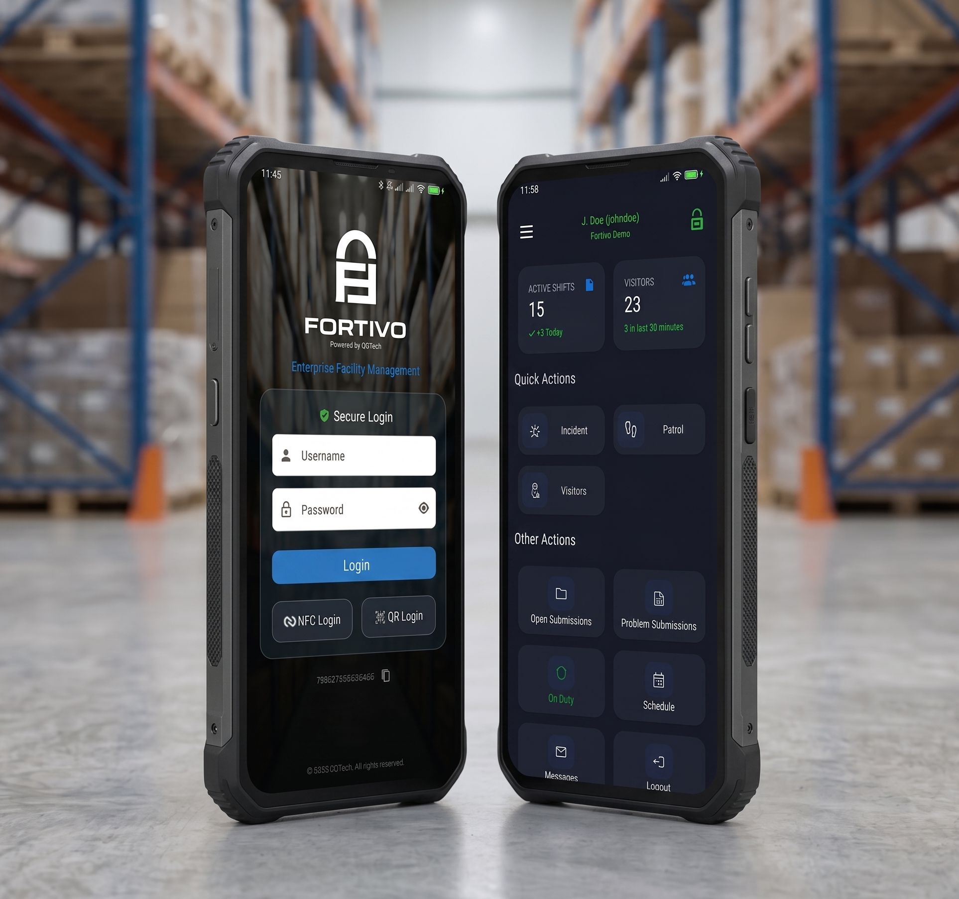 Fortivo Mobile and Desktop Application